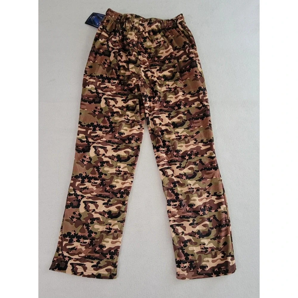 Bottoms Out Men's Camo Print Pajama Pant M NWT